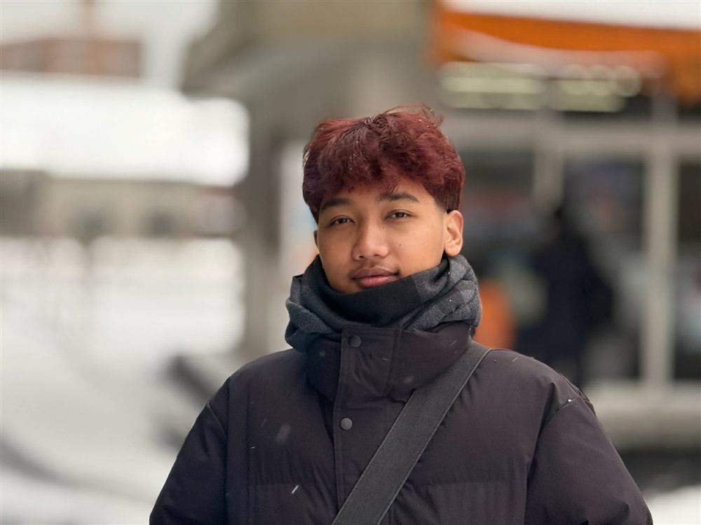 Sudip Gurung close-up